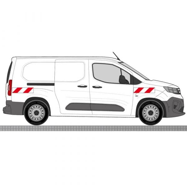 Kit Rouge-Blanc CL. A Standard – PEUGEOT Partner 2 Portes (2024) – Image 3